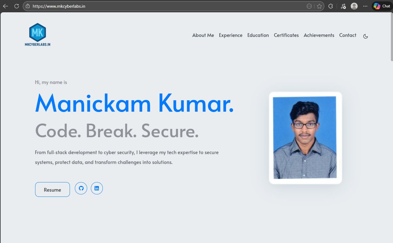Code. Break. Secure. My First Step to Self-Hosting
