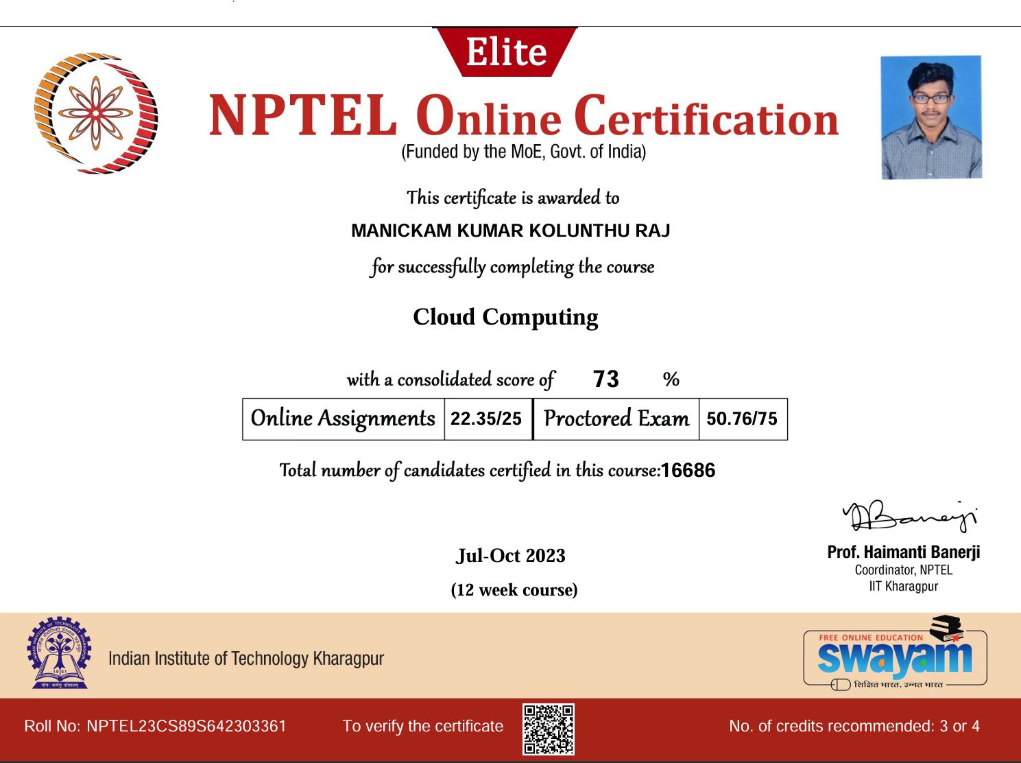 NPTEL Cloud Computing