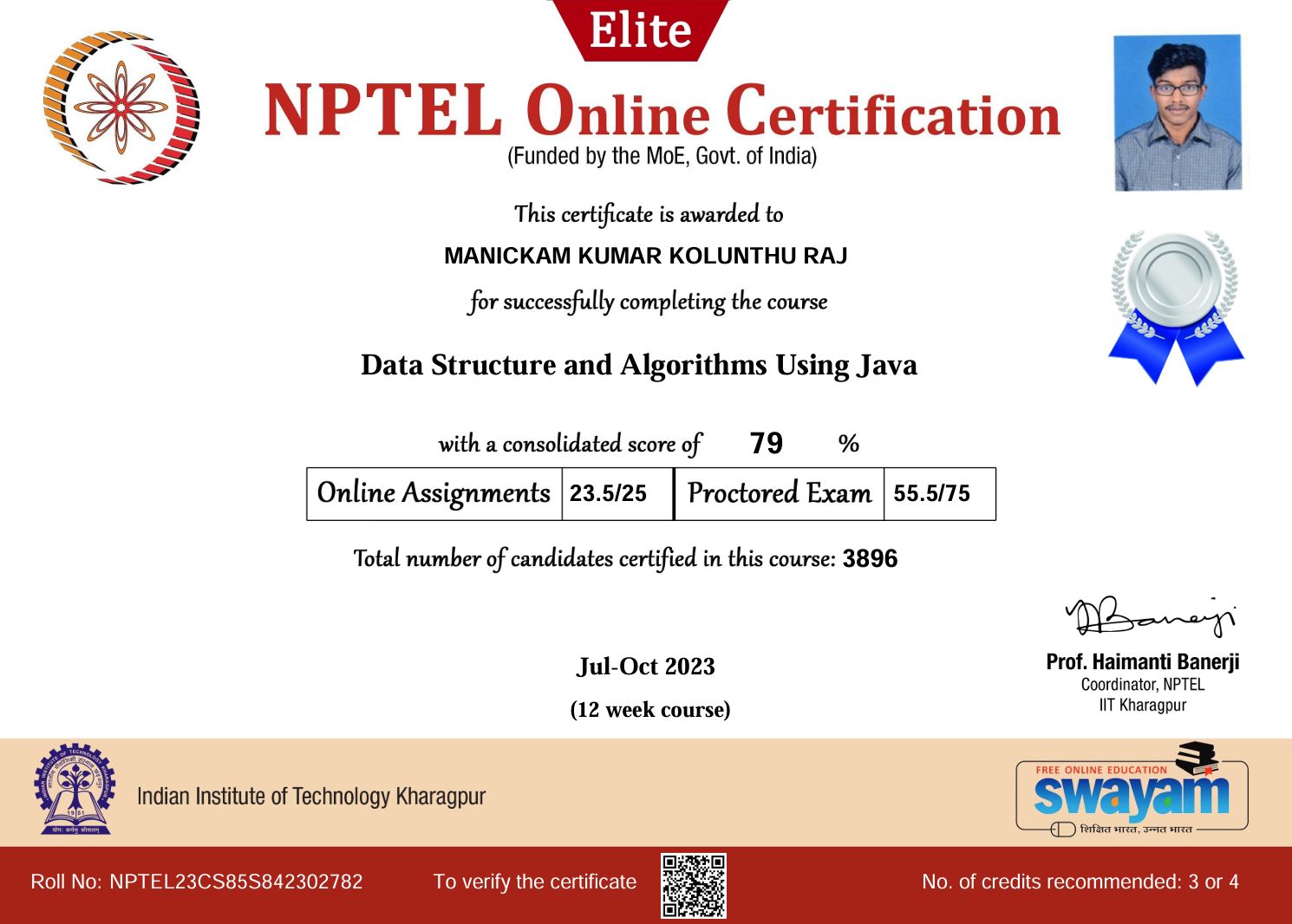 NPTEL Data Structures & Algorithms